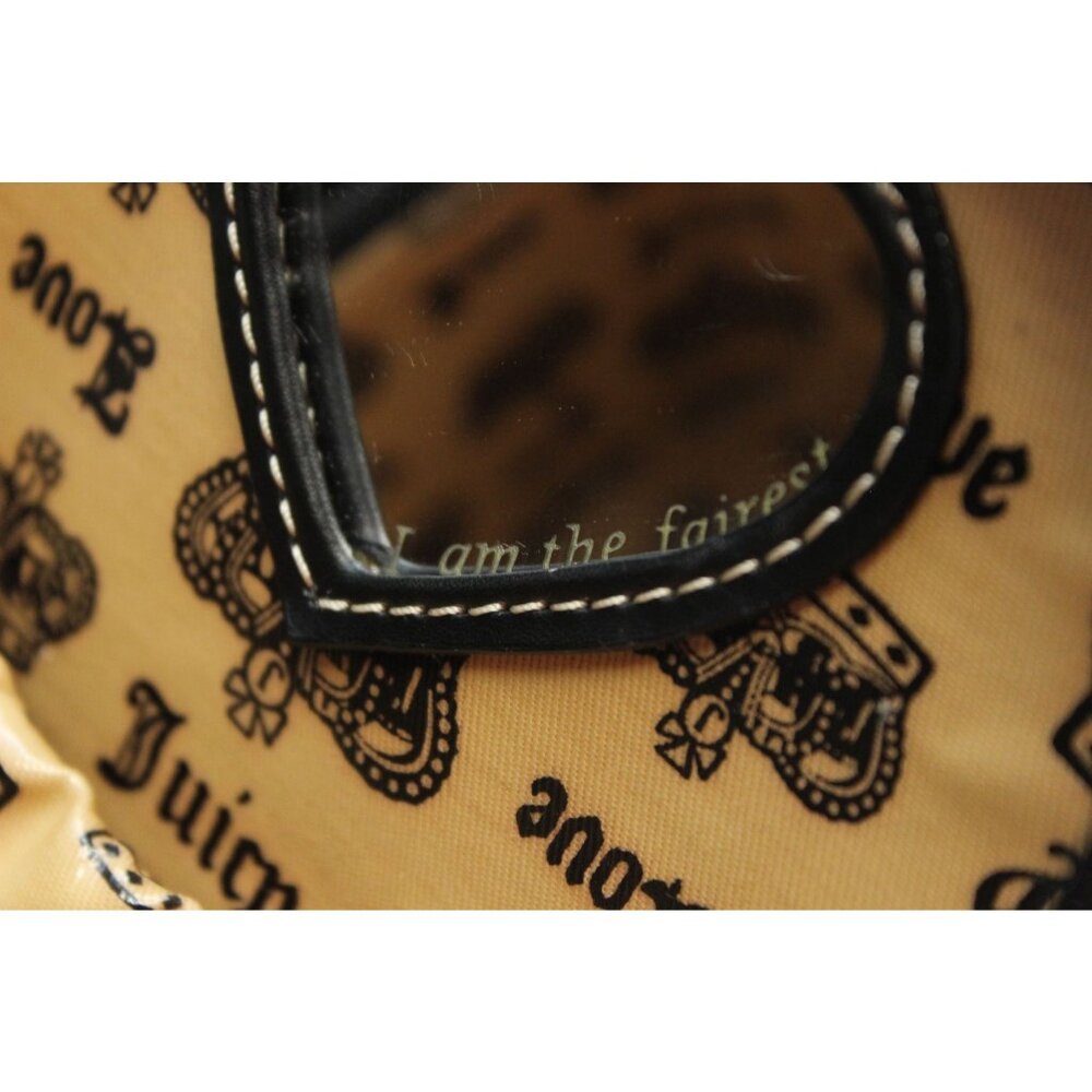 JUICY COUTURE Sugar & Spice Velour Train Case Y2K Embroidered Makeup Bag - Picture 9 of 16